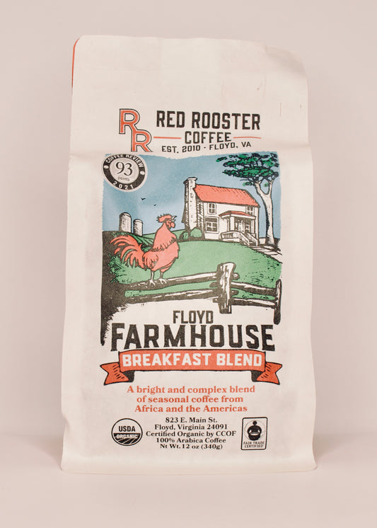 Red Rooster Coffee Farmhouse Breakfast Blend 340 g