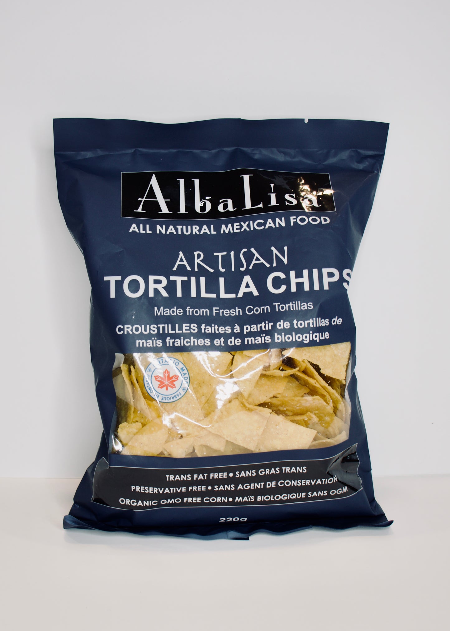 Alba Lisa Artisan Tortilla Chips 220 g