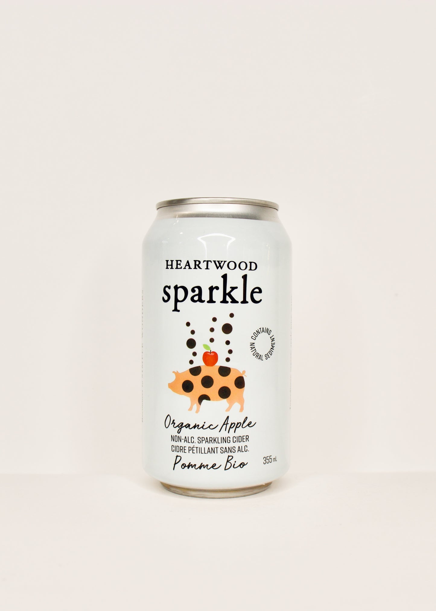 Heartwood Sparkle Organic Apple 355 ml