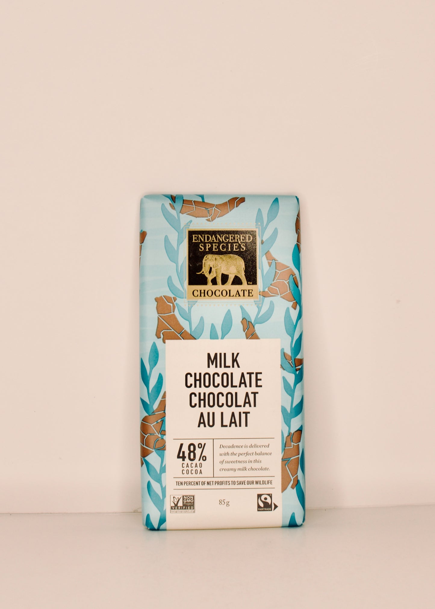 Endangered Species 48% Milk Chocolate 85 g