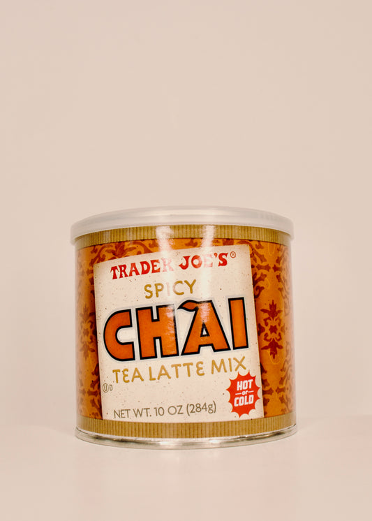 Trader Joes Spicy Chai Tea Latte Mix 284 g