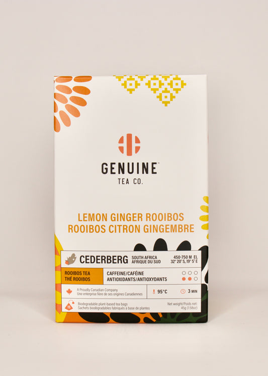 Genuine Tea Co. Lemon Ginger Rooibos