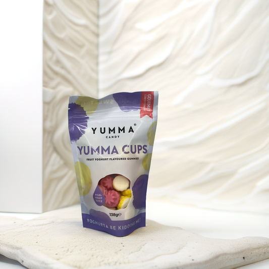 Yumma Candy Yumma Cups - Fruit Yoghurt Flavoured Gummies
